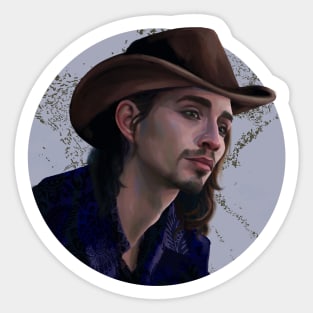 Umbrella Academy - Cowboy Hat Klaus Hargreeves Sticker